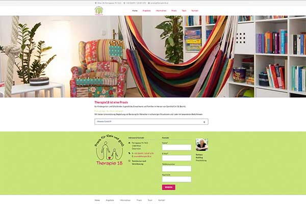 Website - Therapie18