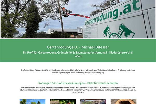 Website - www.gartenrodung.at Website - www.gartenrodung.at
