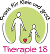 Logo Therapie18 - Praxis für Klein und groß